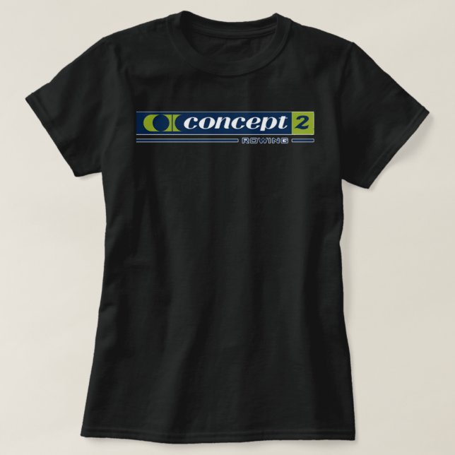 Concept 2 Logo Fan T Shirt Classic TShirt Essentia (Design Front)