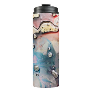 Concept abstract painting artwork thermal tumbler