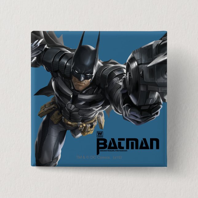 Concept Batman With Batclaw 15 Cm Square Badge (Front)