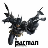 Batman Symbol, Bat Oval Logo Standing Photo Sculpture
