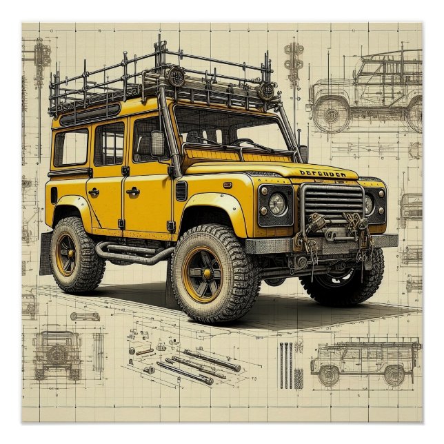 Concept Defender Glossy Poster (Front)