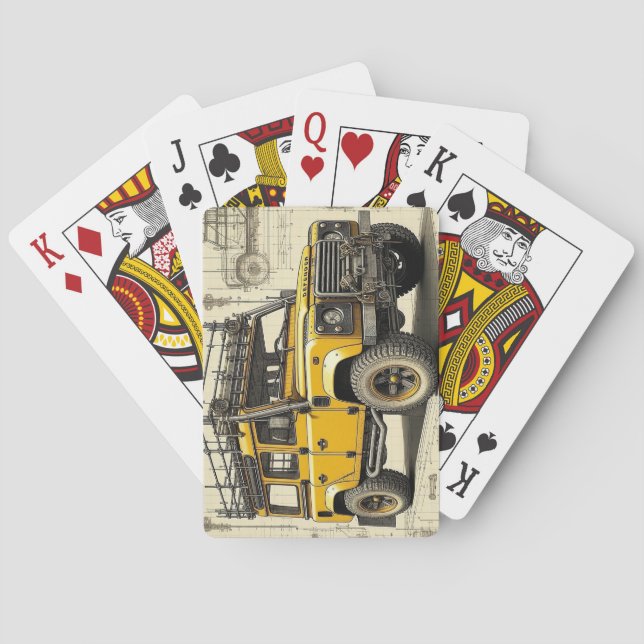 Concept Defender Playing Cards (Back)