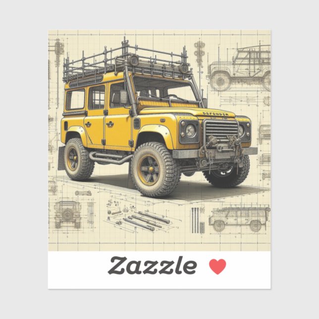 Concept Defender Vinyl Sticker (Sheet)