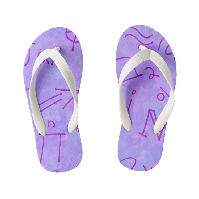 Concept  kid's flip flops (Footbed)