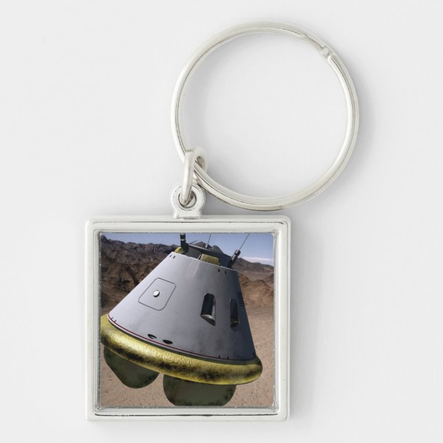 Concept of a crew exploration vehicle key ring (Front)