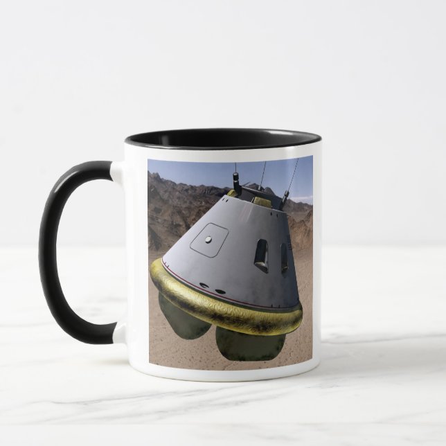 Concept of a crew exploration vehicle mug (Left)