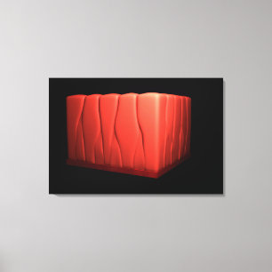Concept Of Pseudostratified Columnar Epithelium Canvas Print
