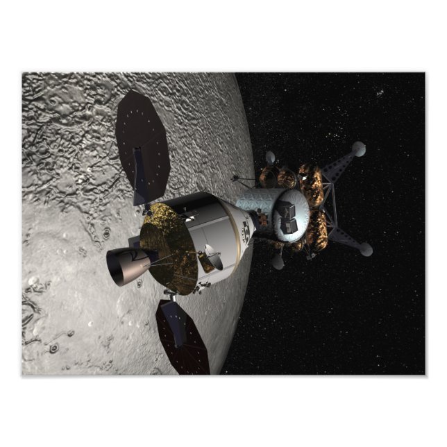 Concept of the Orion crew exploration vehicle Photo Print (Front)