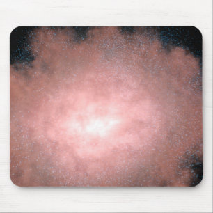 Concept of what a dusty and bright galaxy mouse mat