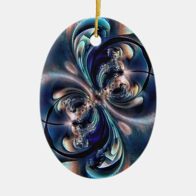 Conception  ceramic tree decoration (Front)