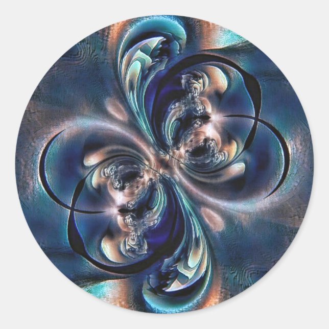 Conception  classic round sticker (Front)