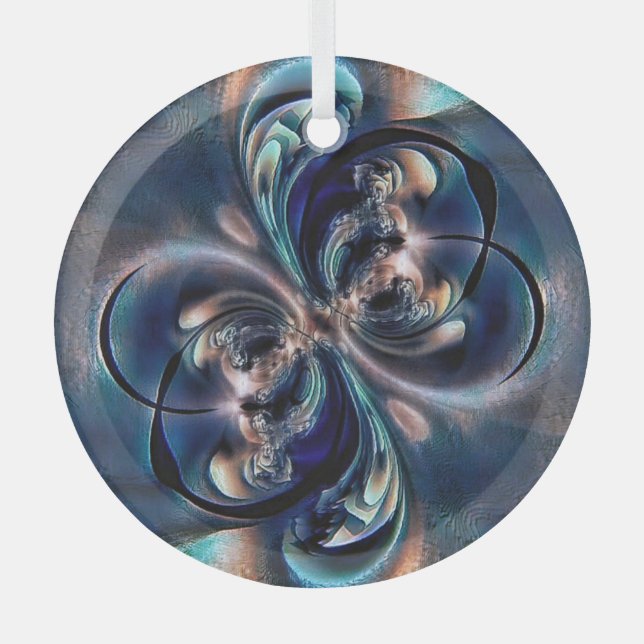 Conception  glass tree decoration (Front)