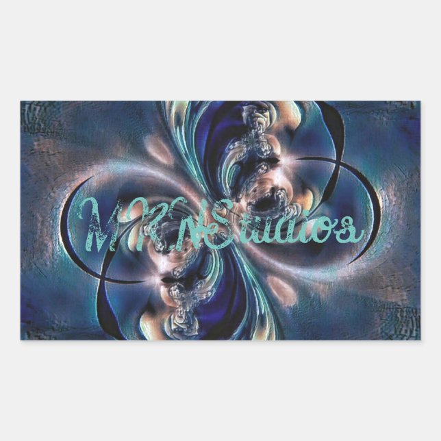 Conception  rectangular sticker (Front)