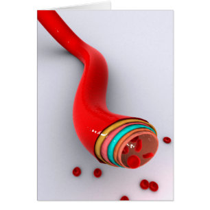 Conceptual Image Of A Blood Vessel