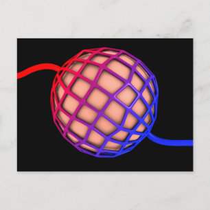 Conceptual Image Of Alveolus Postcard