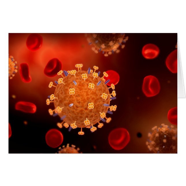 Conceptual Image Of Influenza Causing Flu 3 (Front Horizontal)