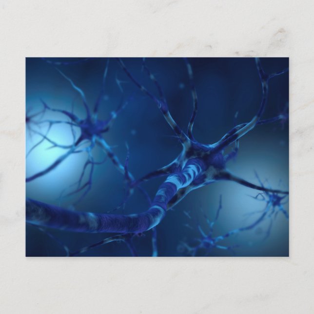 Conceptual Image Of Neuron 2 Postcard (Front)