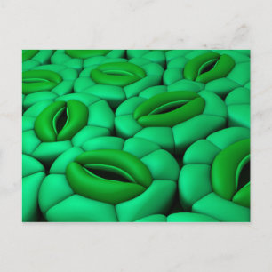 Conceptual Image Of Stomata 1 Postcard