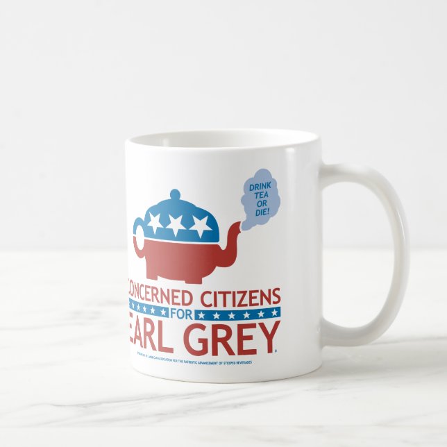 Concerned Citizens for Earl Grey Mug (Right)