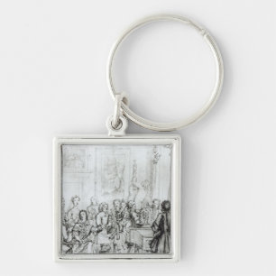 Concert at Montague House, 1736 Key Ring