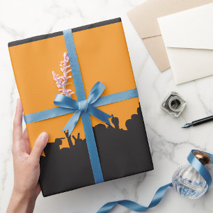 Concert Crowd Wrapping Paper