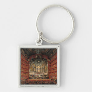 Concert given by Cardinal de La Rochefoucauld Key Ring