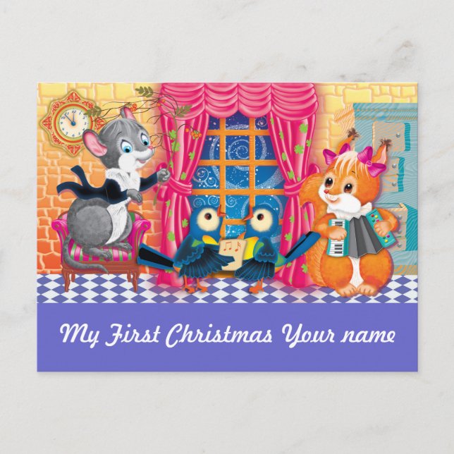 concert holiday postcard (Front)