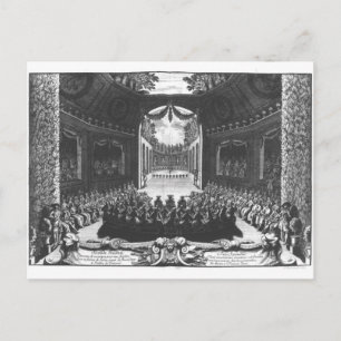 Concert in the garden of Trianon Postcard