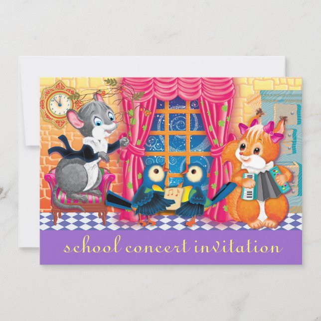 concert invitation (Front)