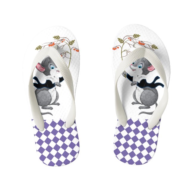 concert kid's flip flops (Footbed)