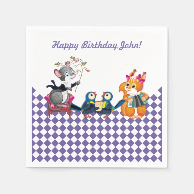 concert napkin (Front)