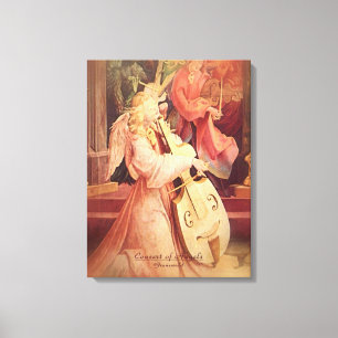 Concert of Angels Canvas Print