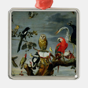 Concert of Birds Metal Tree Decoration
