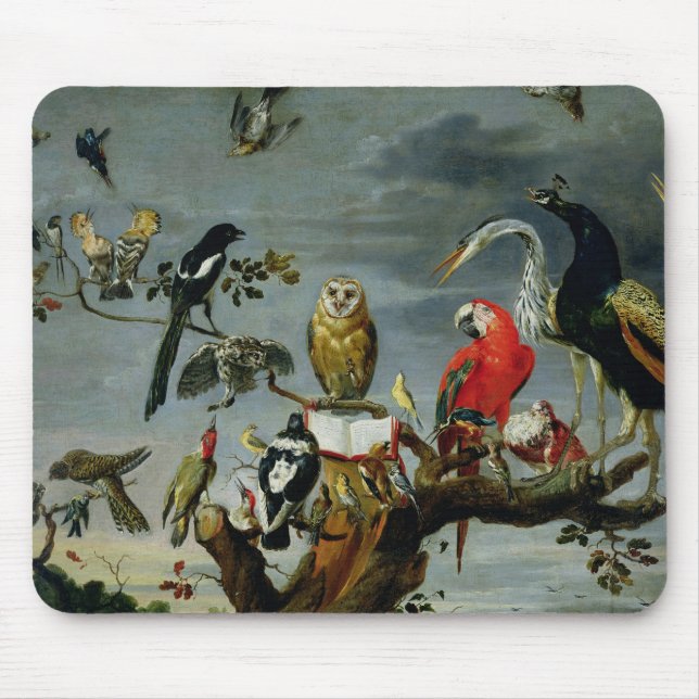 Concert of Birds Mouse Mat (Front)