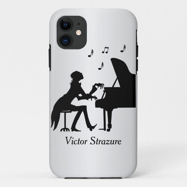 Concert Pianist Personal Music Case-Mate iPhone Case (Back)