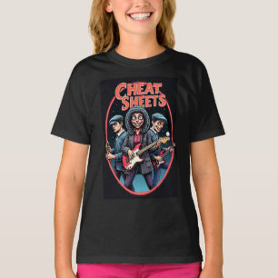 Concert Pop Music Children's Cheat Sheets T-Shirt