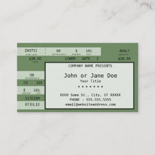 concert ticket