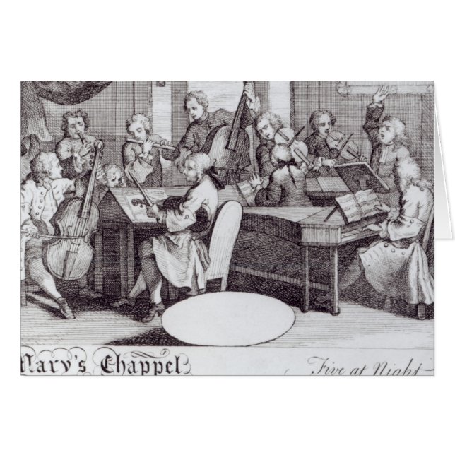 Concert Ticket for Mary's Chapel (Front Horizontal)