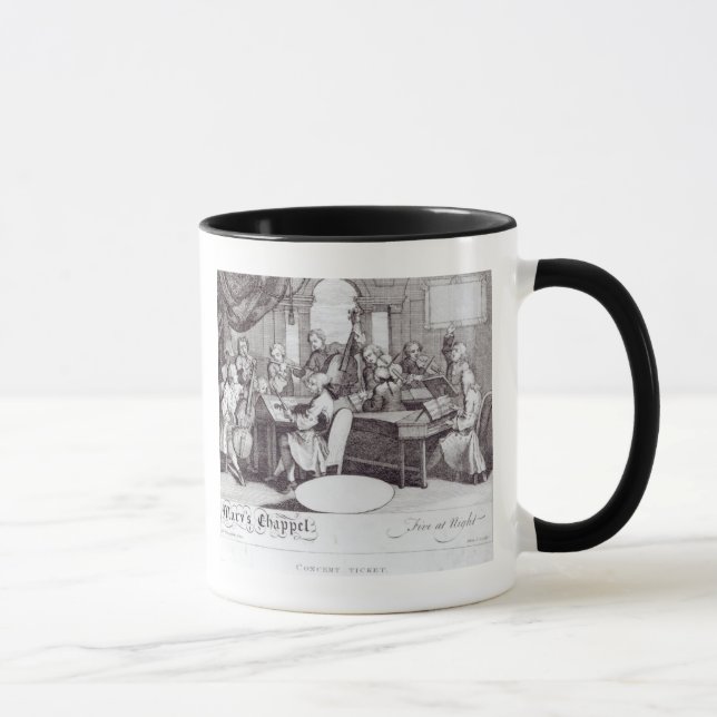 Concert Ticket for Mary's Chapel Mug (Right)