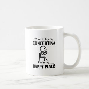 Concertina Happy Place Coffee Mug