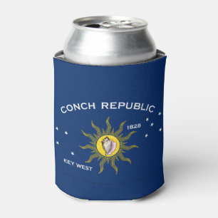 Conch Republic Flag Can Cooler