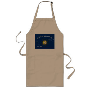 Conch Republic Flag Key West Florida Long Apron