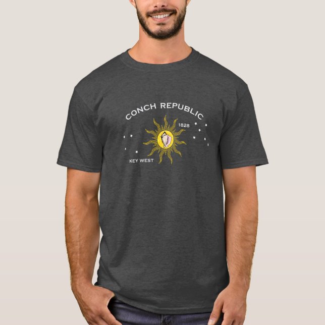 Conch Republic Flag T-Shirt (Front)