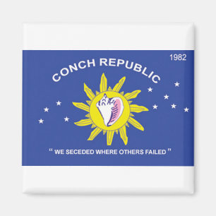 Conch Republic Key West Florida Magnet