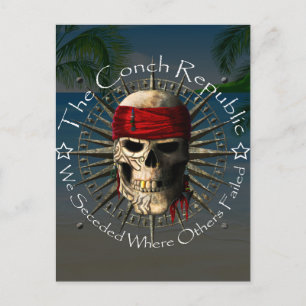 Conch Republic We Seceded Postcard