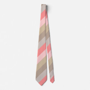 Conch Seashell Colors  Neck Tie