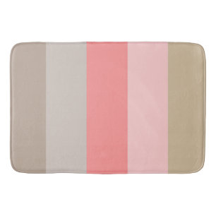 Conch Seashell Colours  Bath Mat