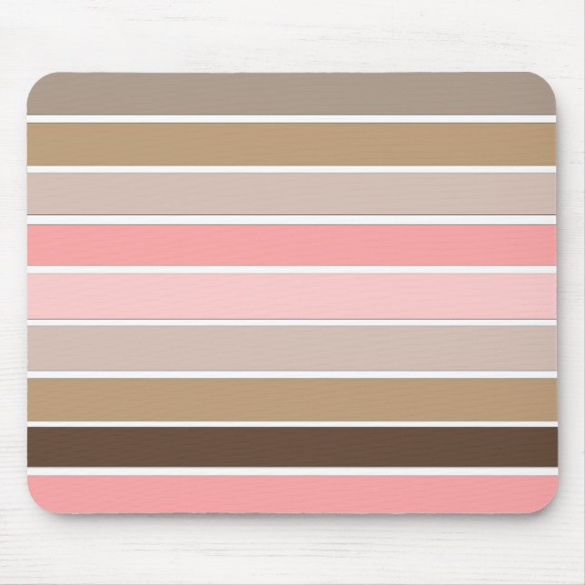 Conch Seashell Colours Mouse Mat (Front)