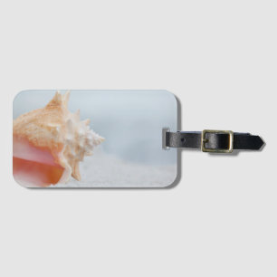 Conch Shell   Florida Luggage Tag