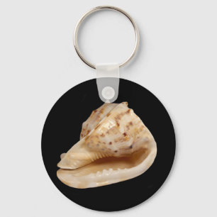 Conch Shell Key Ring
